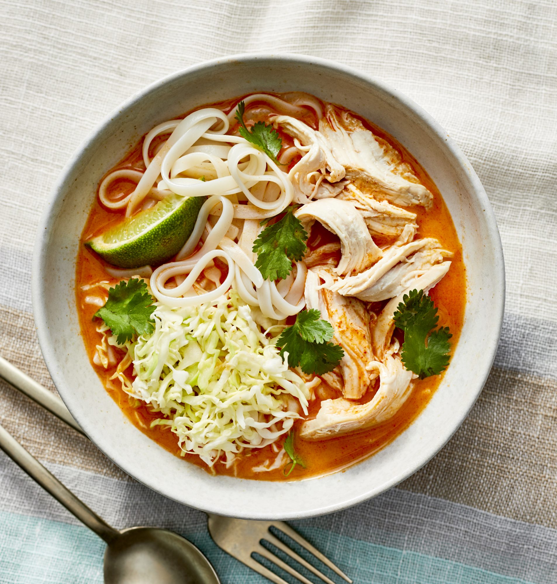 Poached Chicken Noodle Bowl image