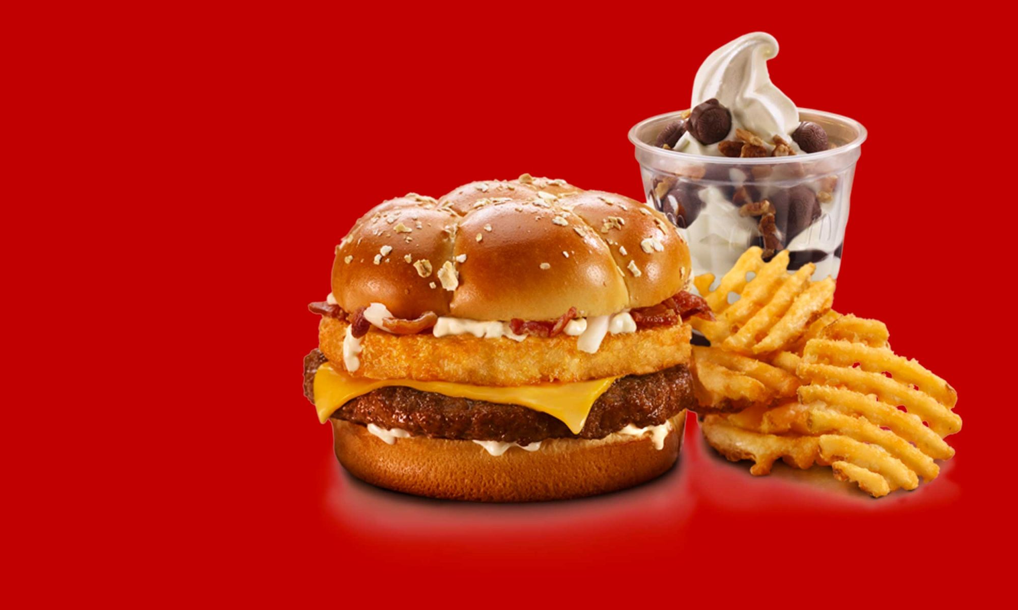 EC: McDonald&apos;s New Hash Brown Burger Is Breakfast on a Bun