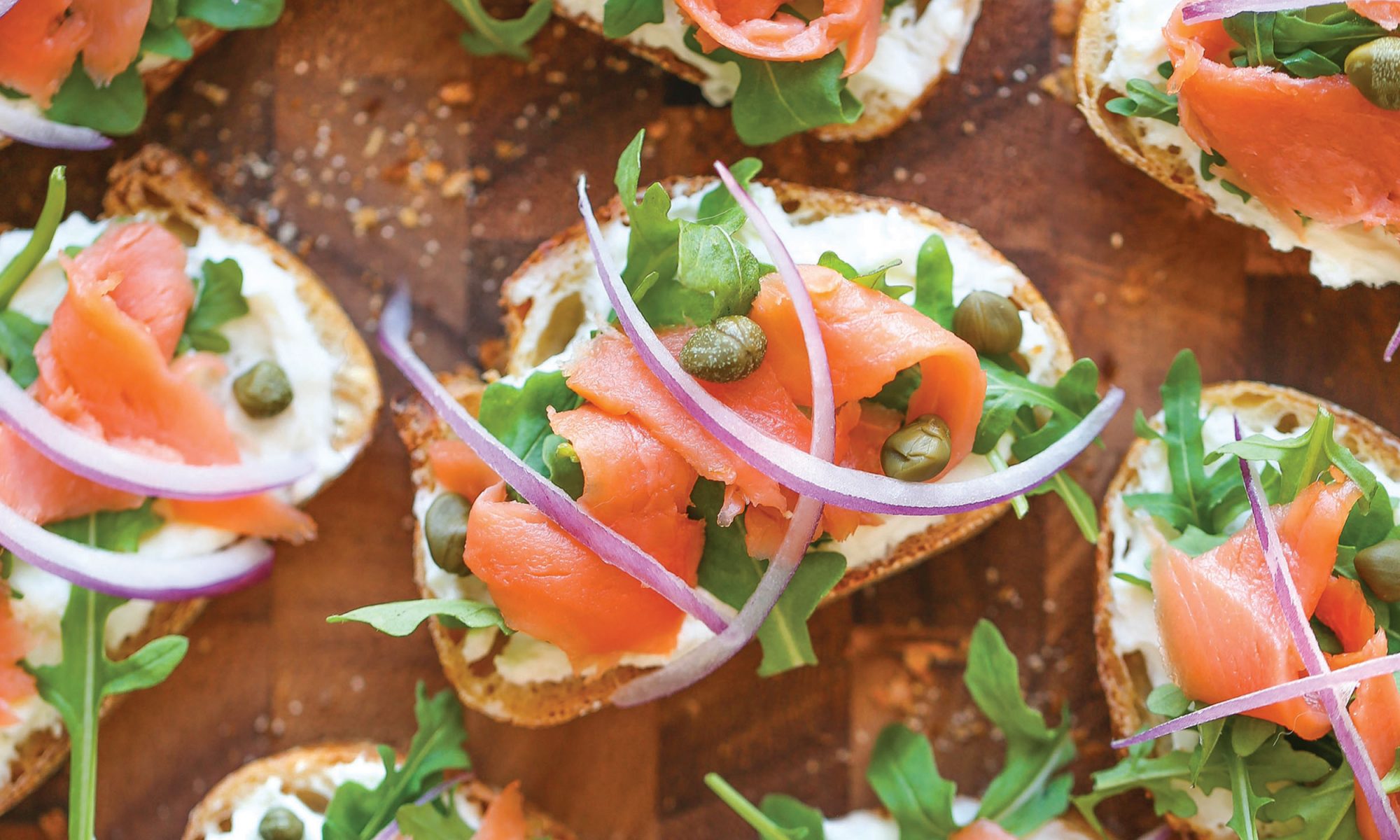 Mini Lox Toast Might Be Better Than Bagels 