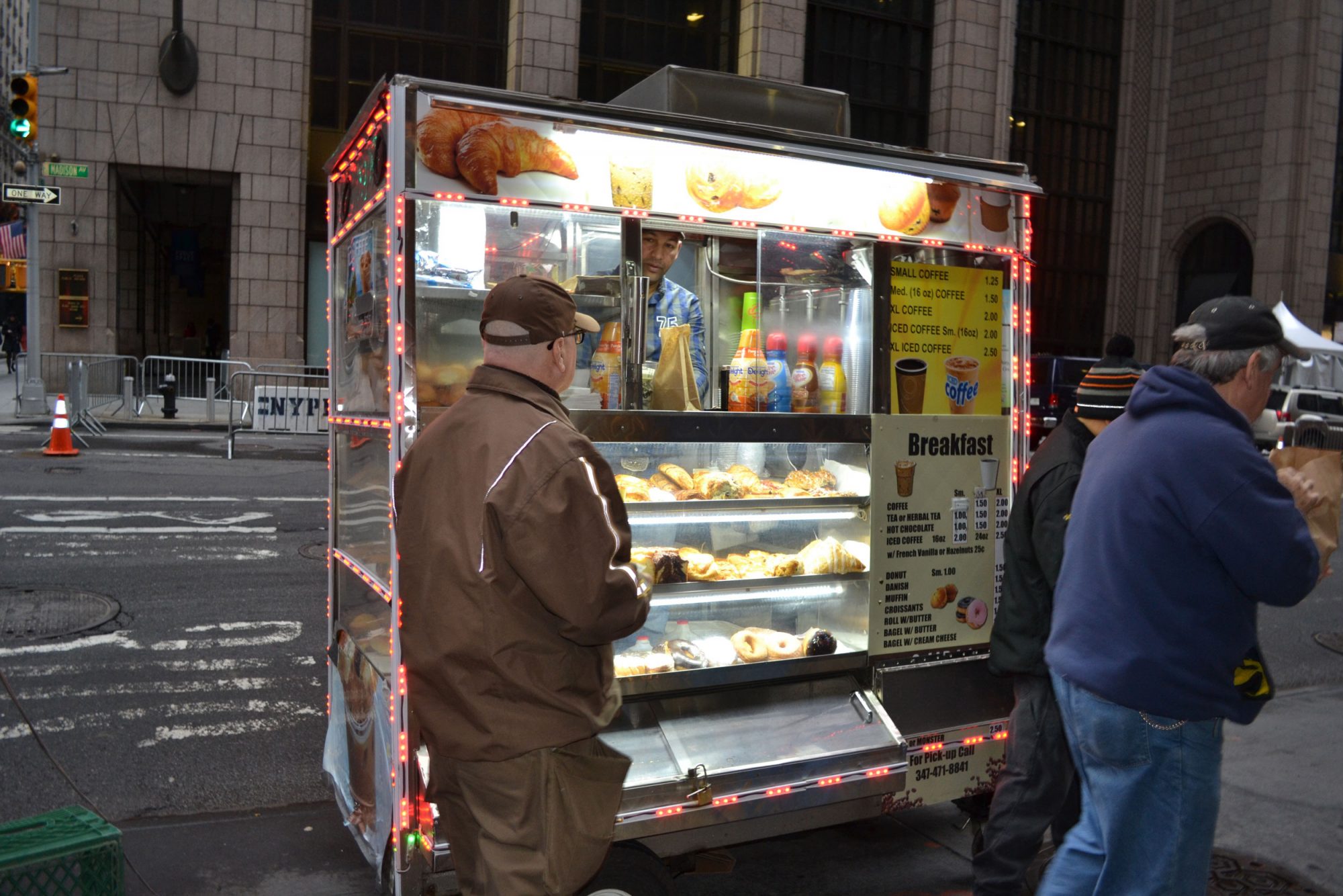 EC: How Coffee Cart Sales Are Suffering Around Trump Tower