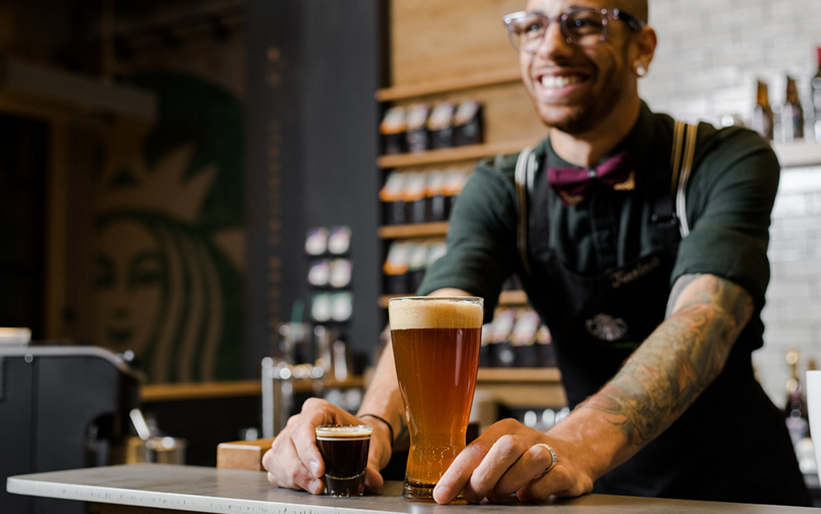 EC: New Starbucks Caffeinated Beer Cocktail Mixes IPA and Espresso