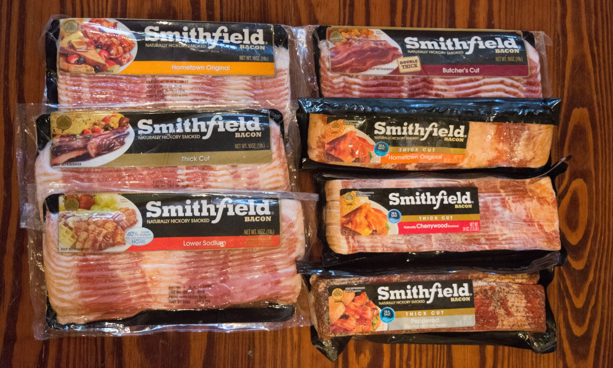 EC: Our Bacon Critic Reviews All the Bacon from Smithfield 