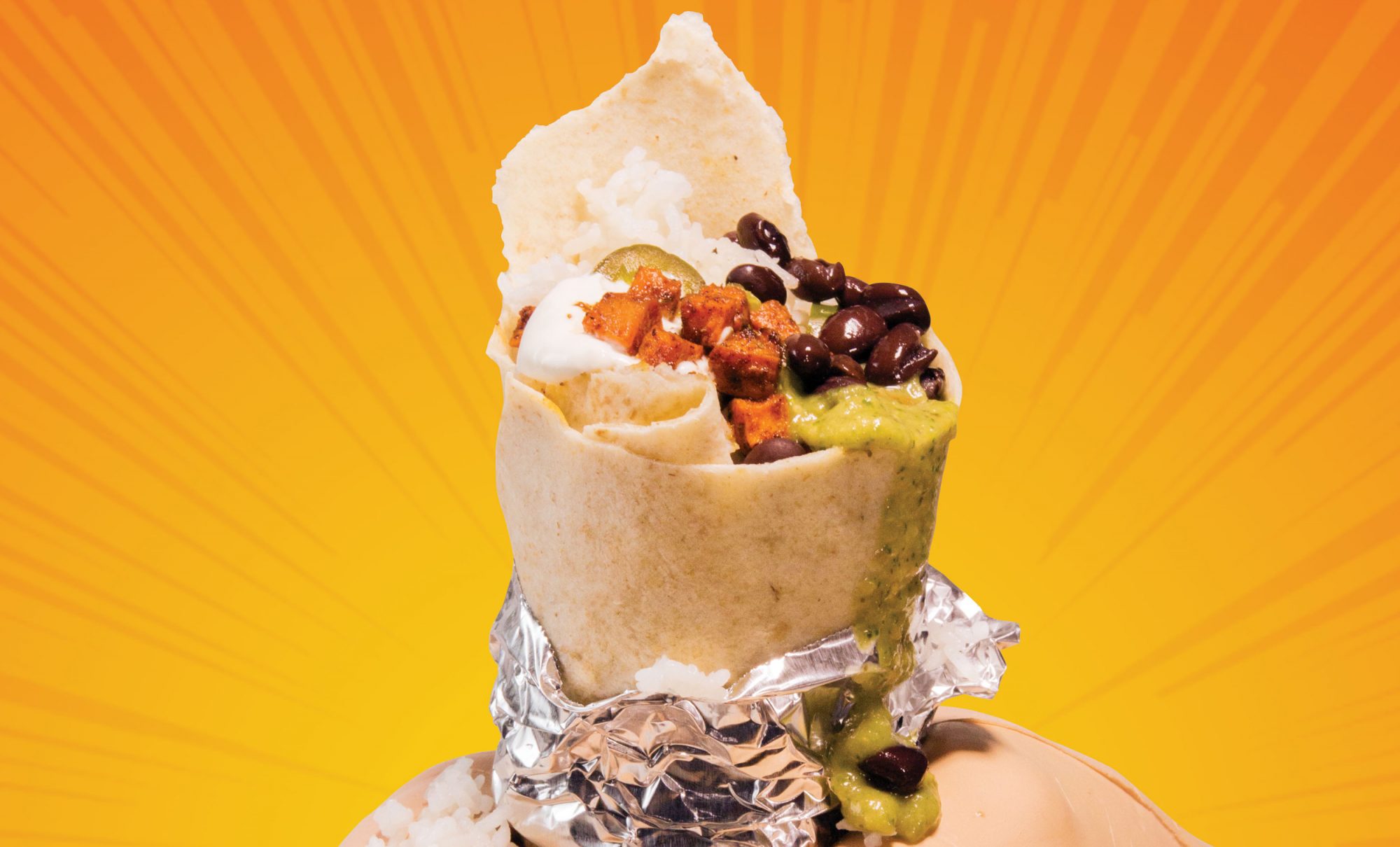 EC: A Sweet Potato Burrito Packs Your Morning with Power