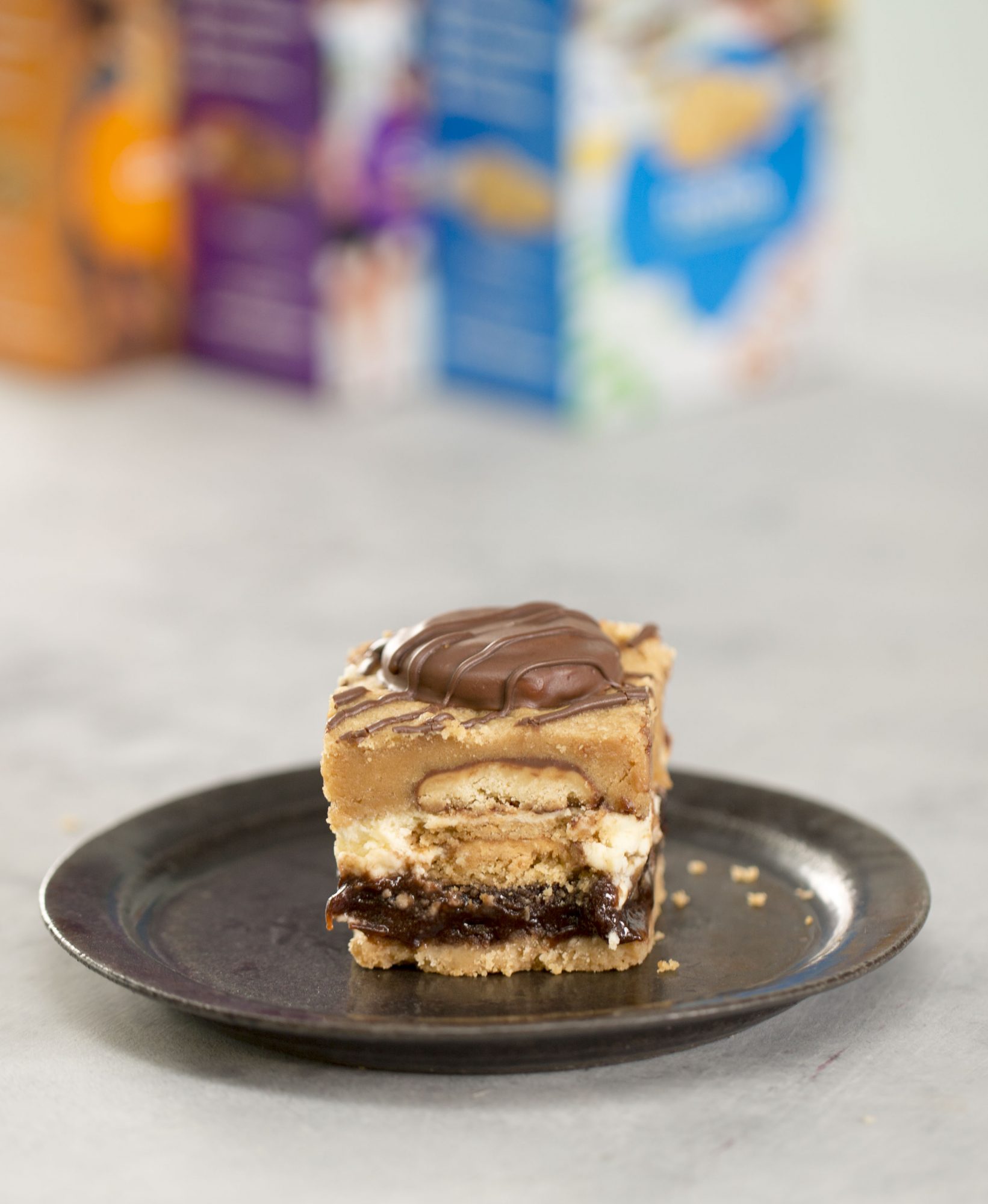 Girl Scout Cookie Layer Bars