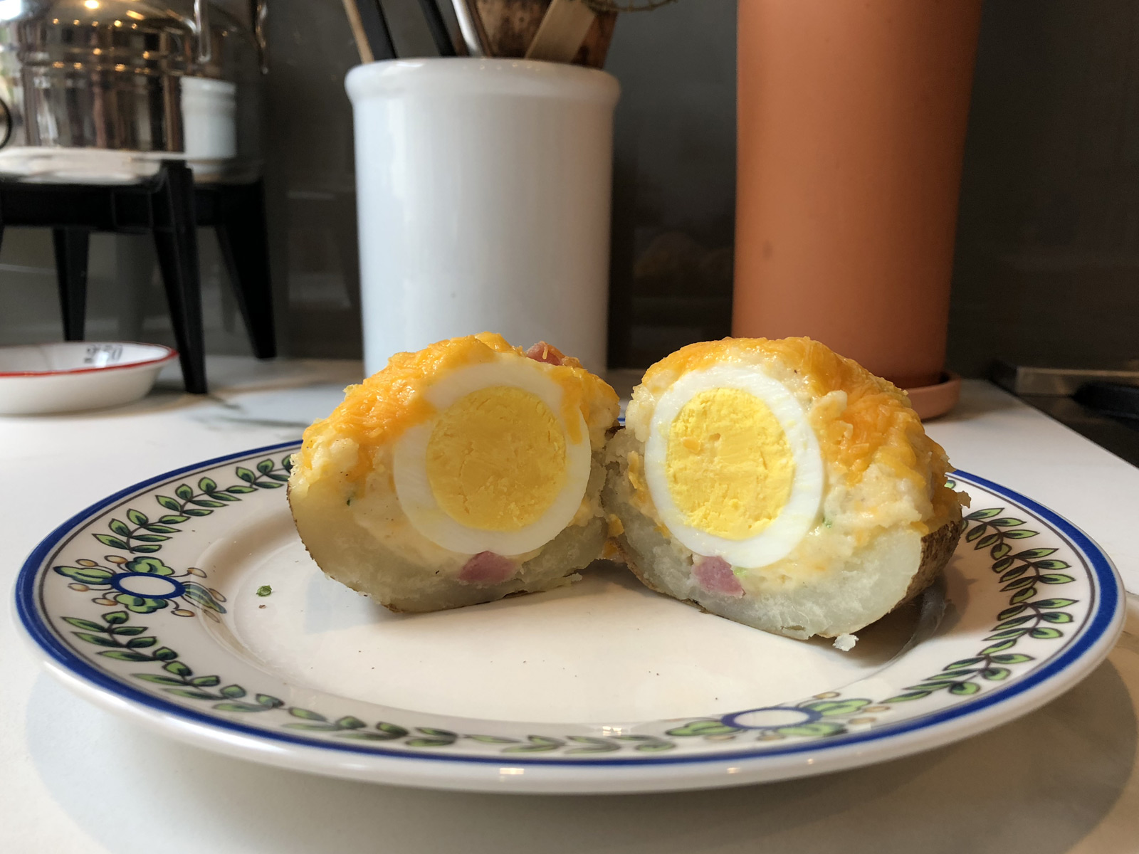 twice-baked breakfast potatoes