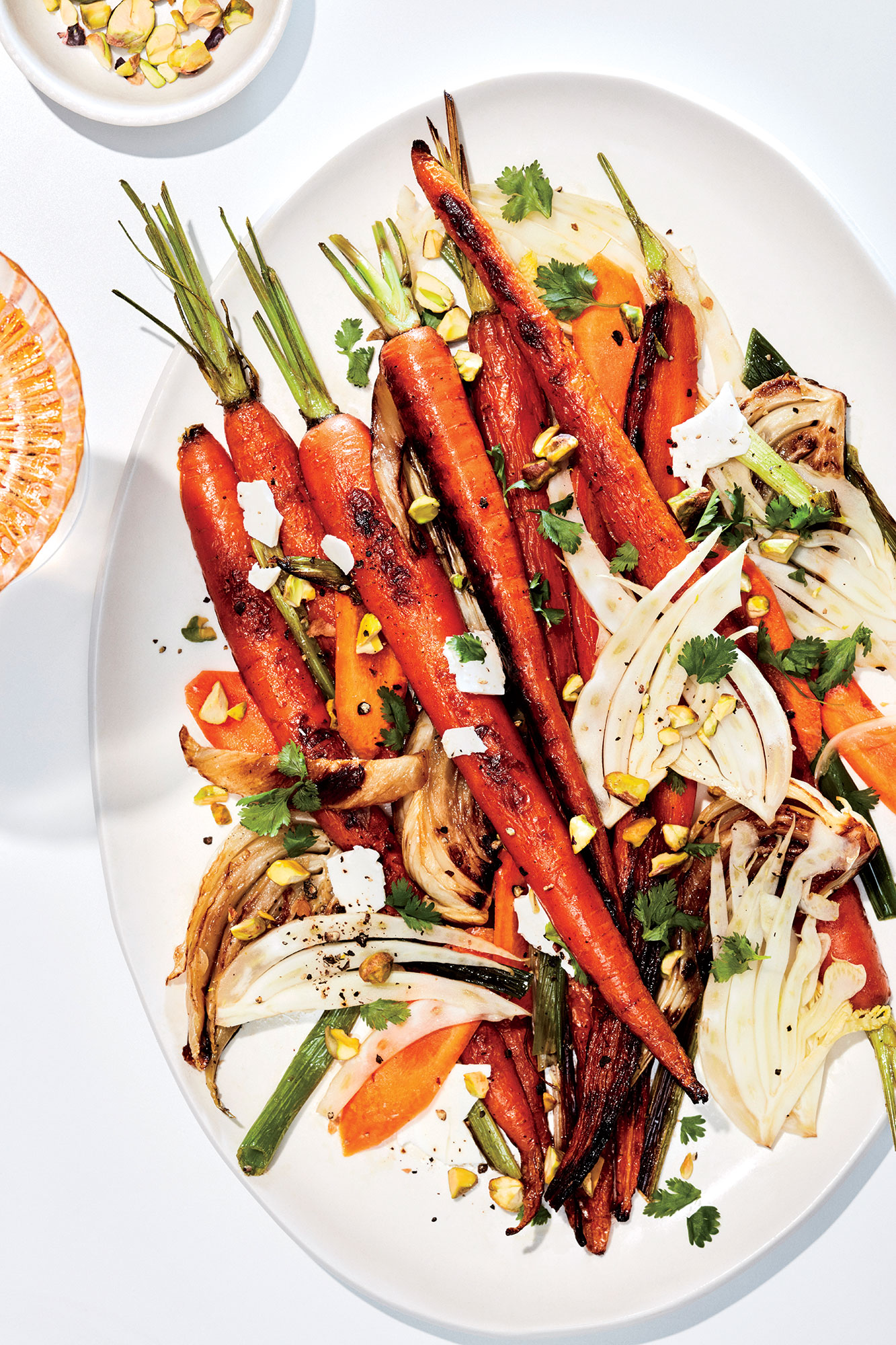 Raw and Roasted Carrots and Fennel