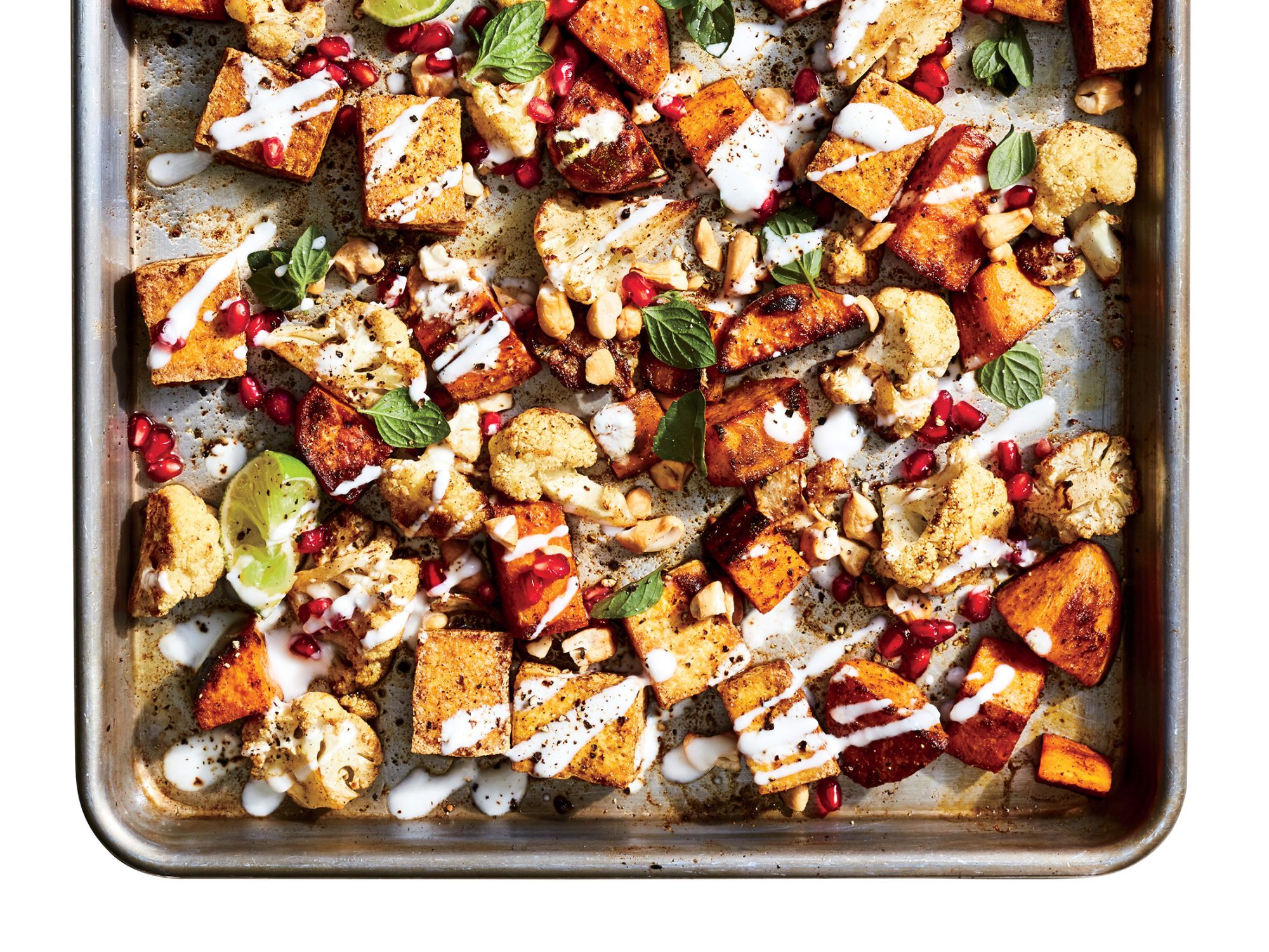 Sheet Pan Curried Tofu with Vegetables