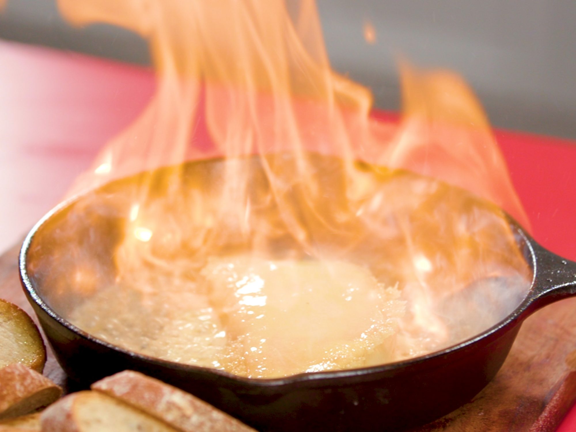 Flaming Cheese (Saganaki) image
