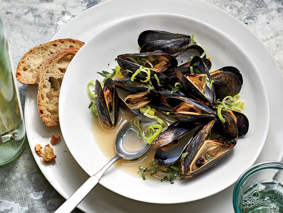 A Perfect Pot of Mussels