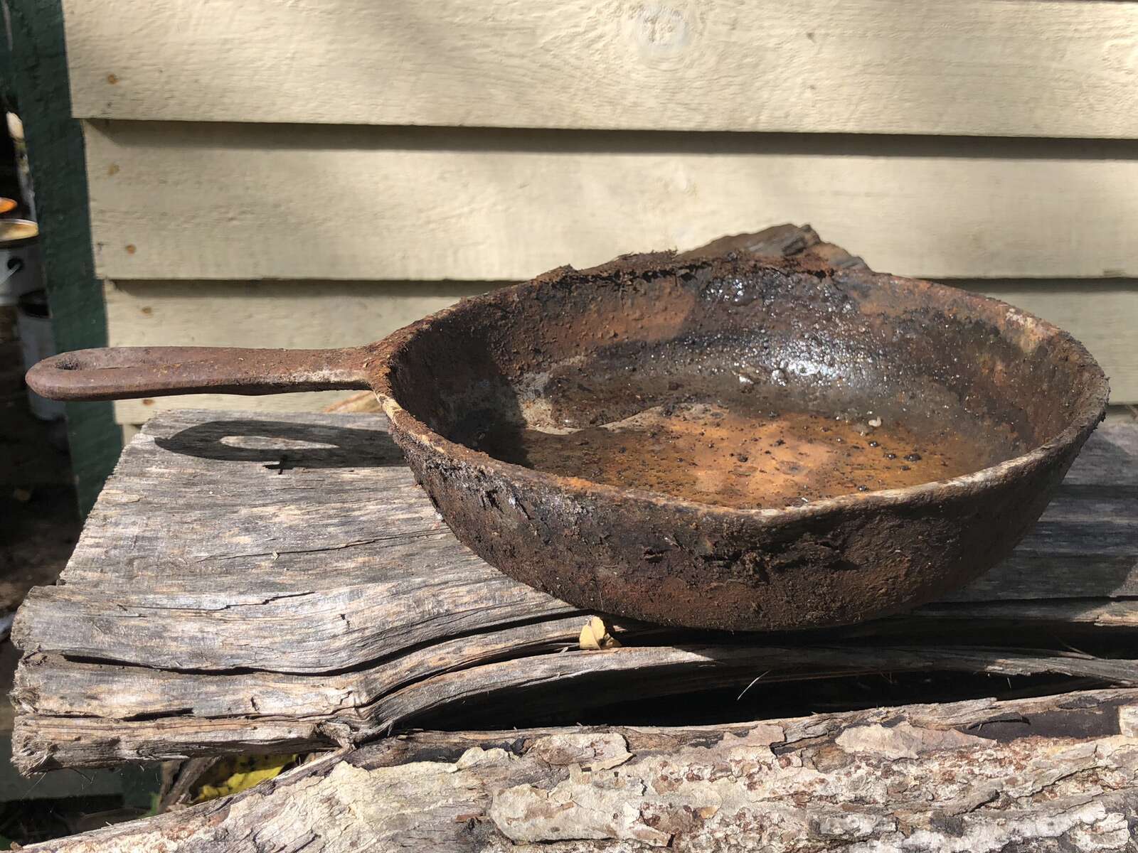 Can This Cast-Iron Skillet Be Saved?