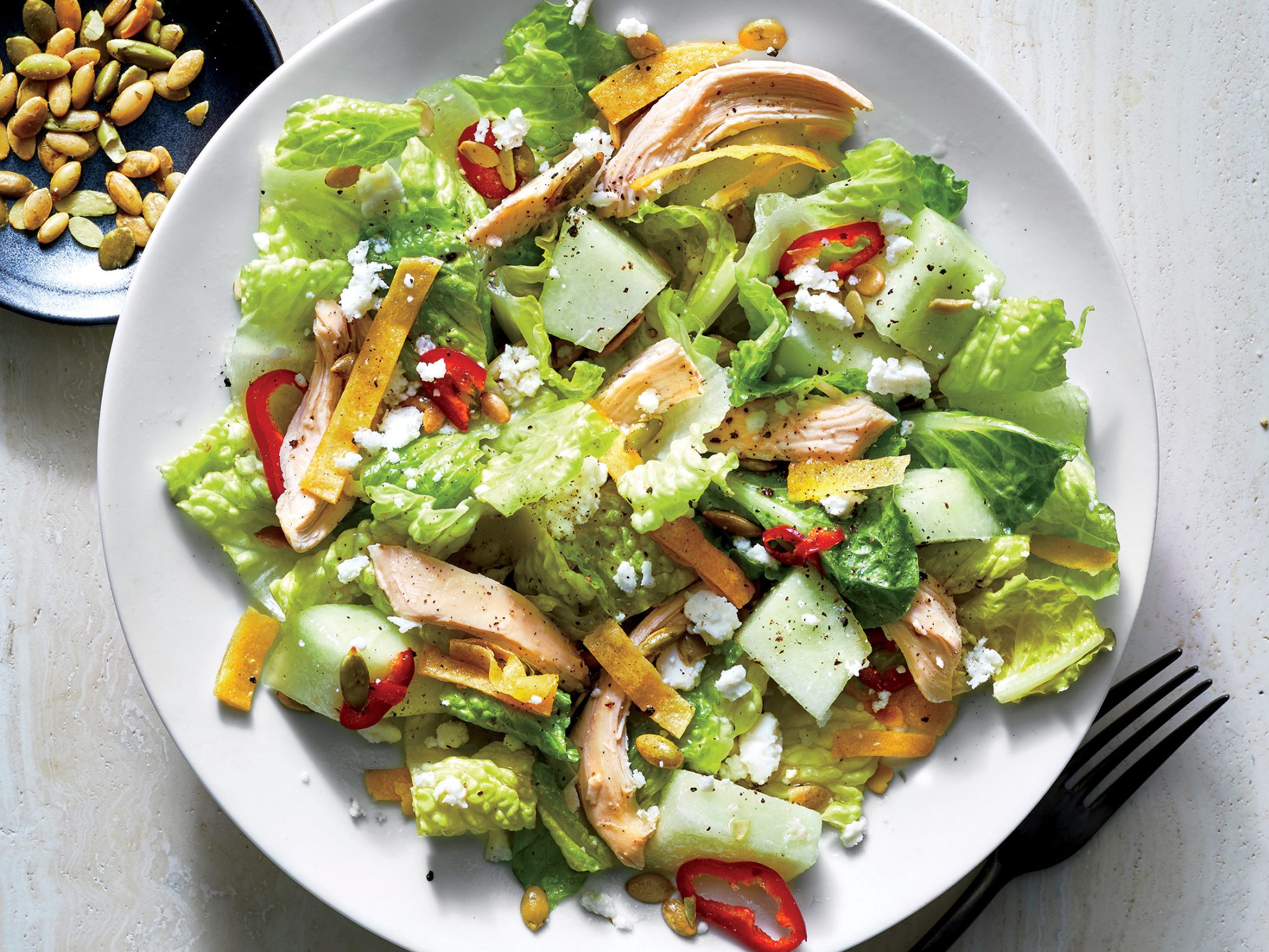Chicken and Honeydew Salad