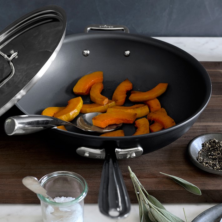 All-Clad NS1 Nonstick Induction Chef's Pan with Lid