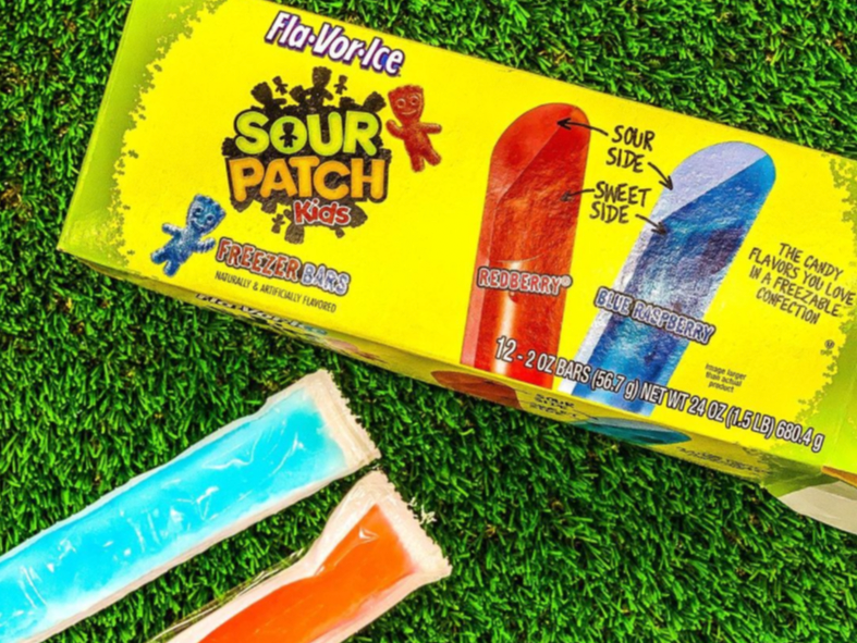 Sour Patch Kids' New Fla-Vor-Ice Pops