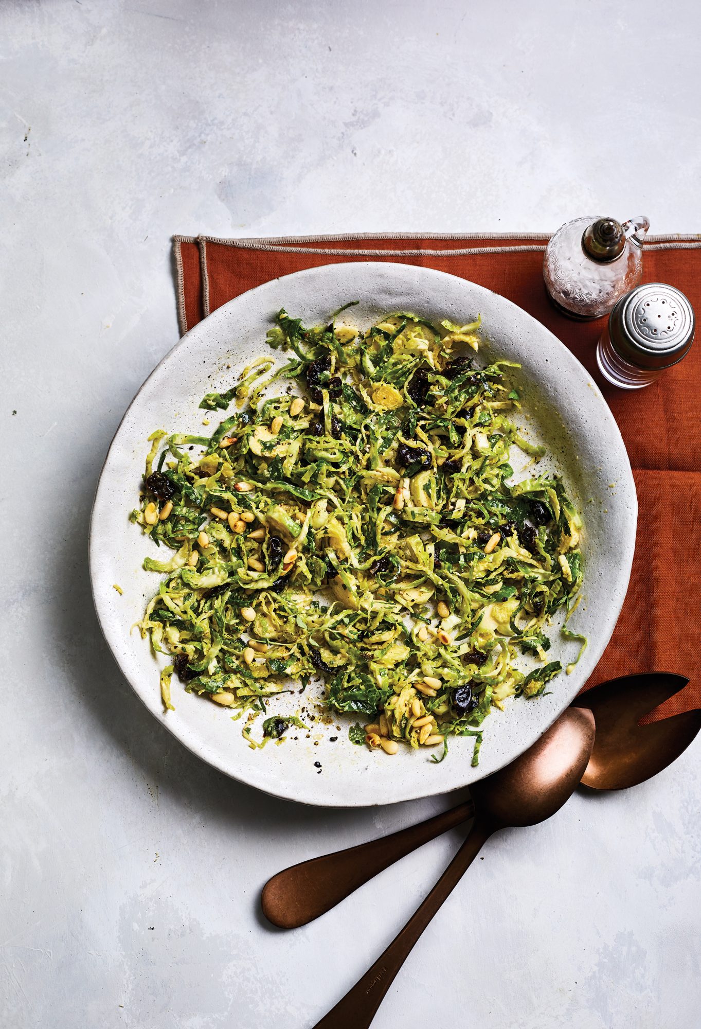Brussels Sprout Slaw With Lemon and Pecorino