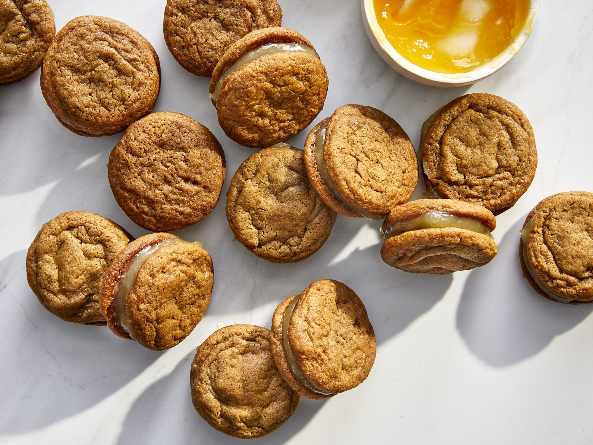 Ginger-Lemon Sandwich Cookies 