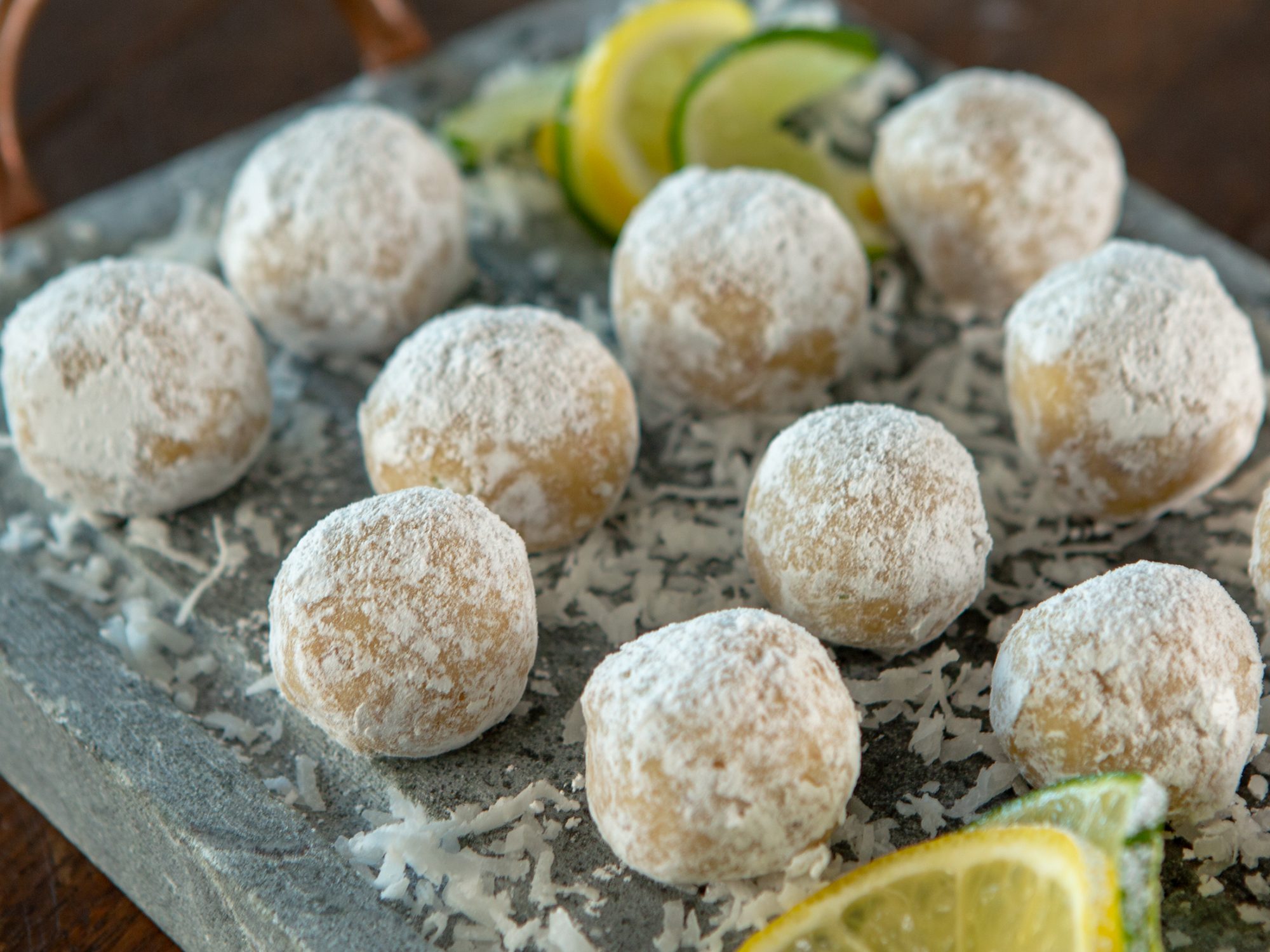 No-Bake Coconut-Citrus Snowballs image