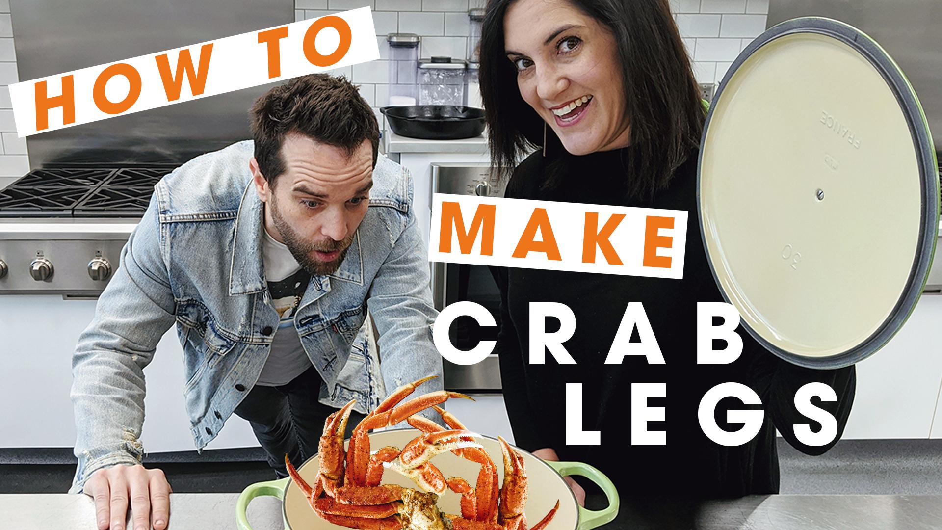 Easy Baked Crab Legs