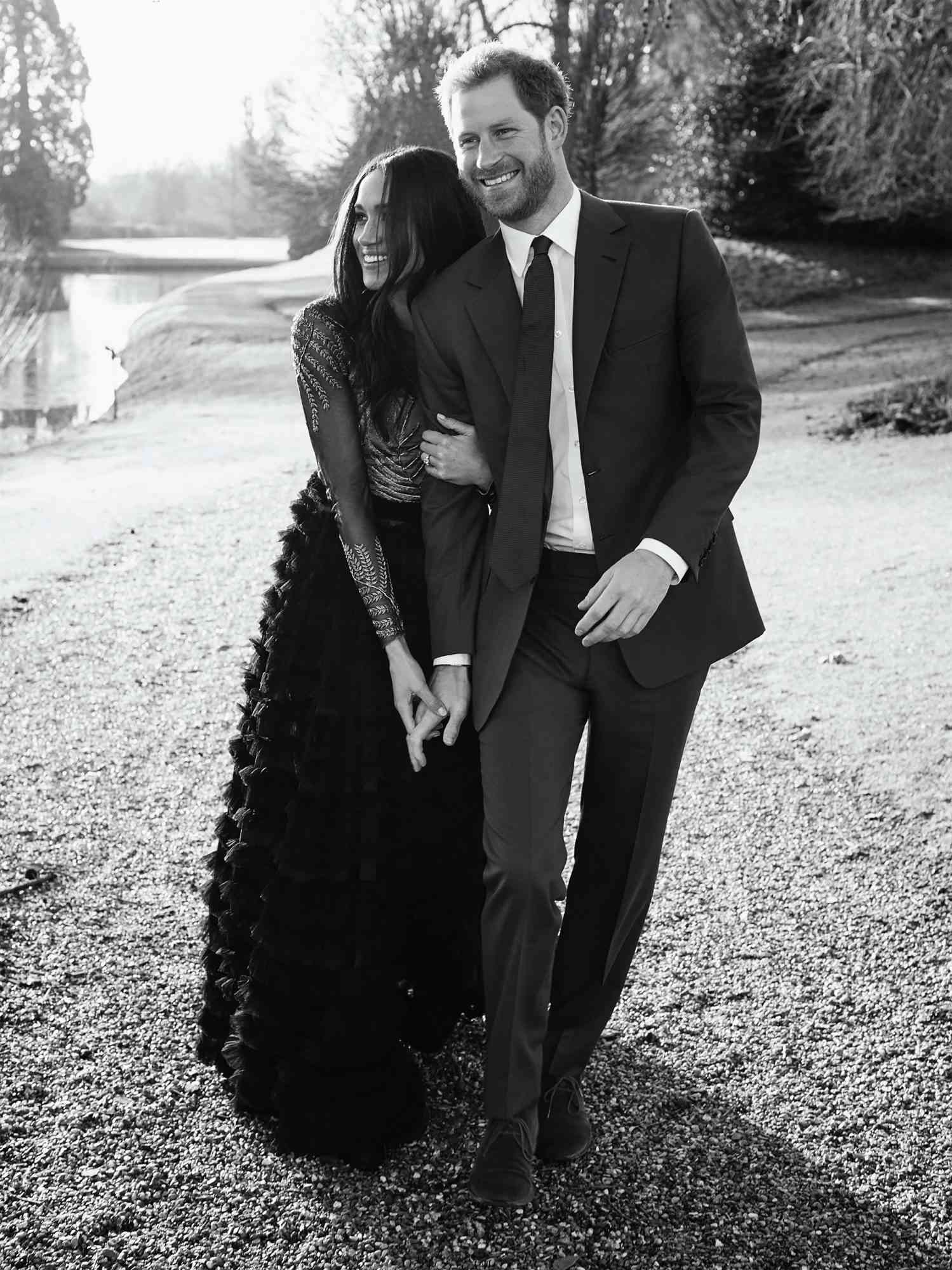 Prince Harry and Meghan Markle official engagement portraits, Windsor, United Kingdom - 21 Dec 2017