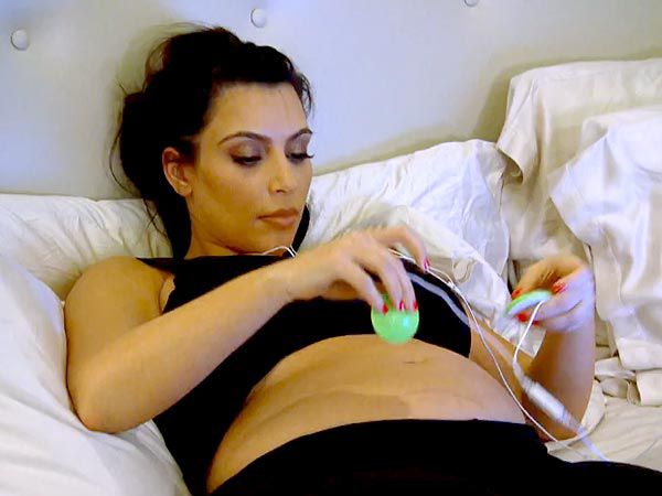Kim Kardashian Pregnant Bellybuds