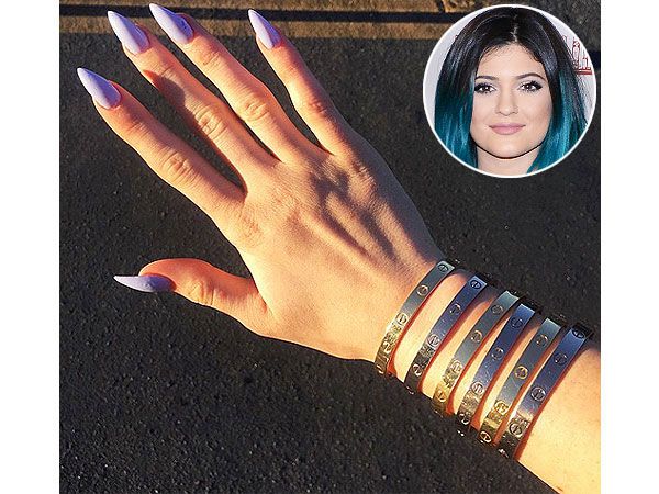 Kylie Jenner Cartier bracelets