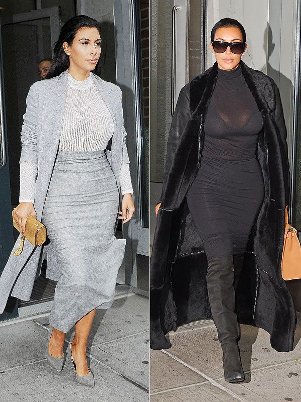 Kim Kardashian Coats