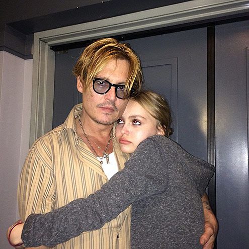 SHE GETS HOMEWORK HELP FROM THE AFOREMENTIONED JOHNNY DEPP