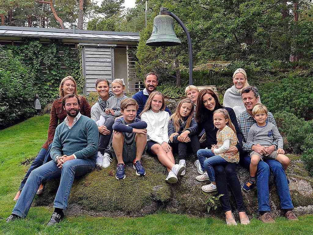 Swedish, Norwegian, Luxembourger and Danish Royal Family Gathering | PEOPLE.com