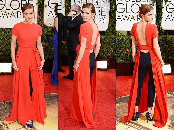 Emma Watson Golden Globes
