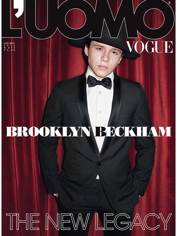 Brooklyn Beckham L'Uomo Vogue June/July 2016