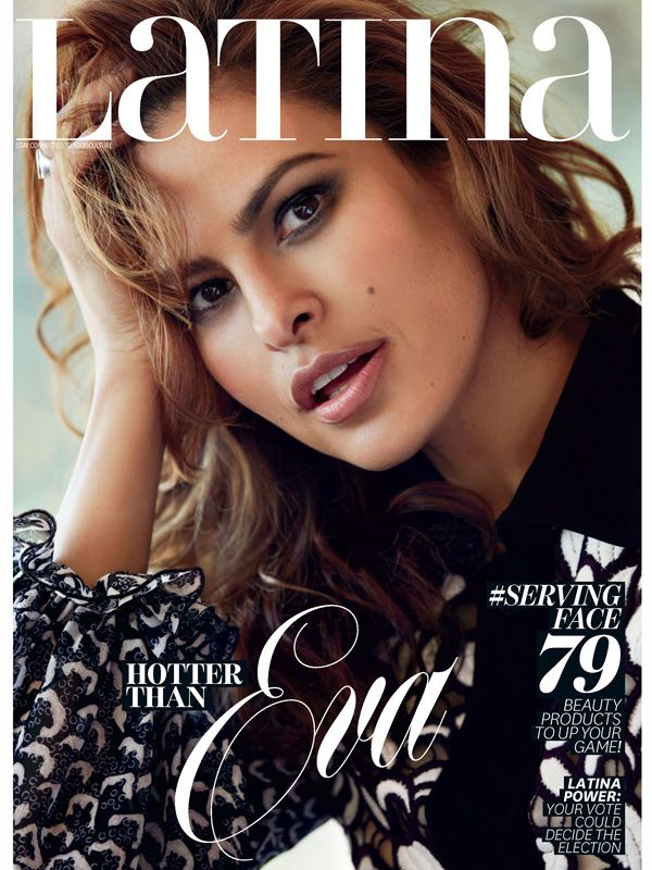 Eva Mendes Latina Magazine September 2016 Main