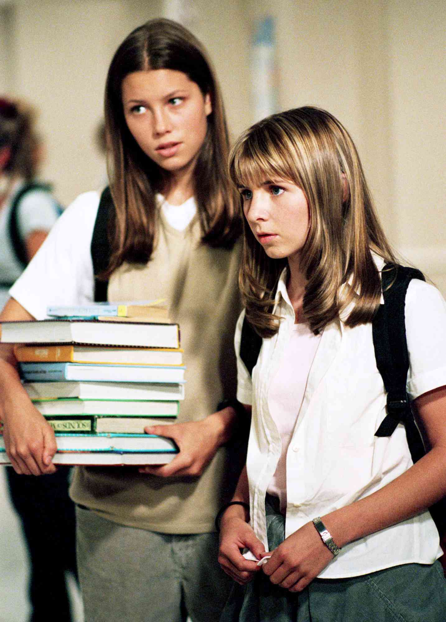 Jessica Biel And Beverley Mitchell Share 7th Heaven Tbt Photos People Com