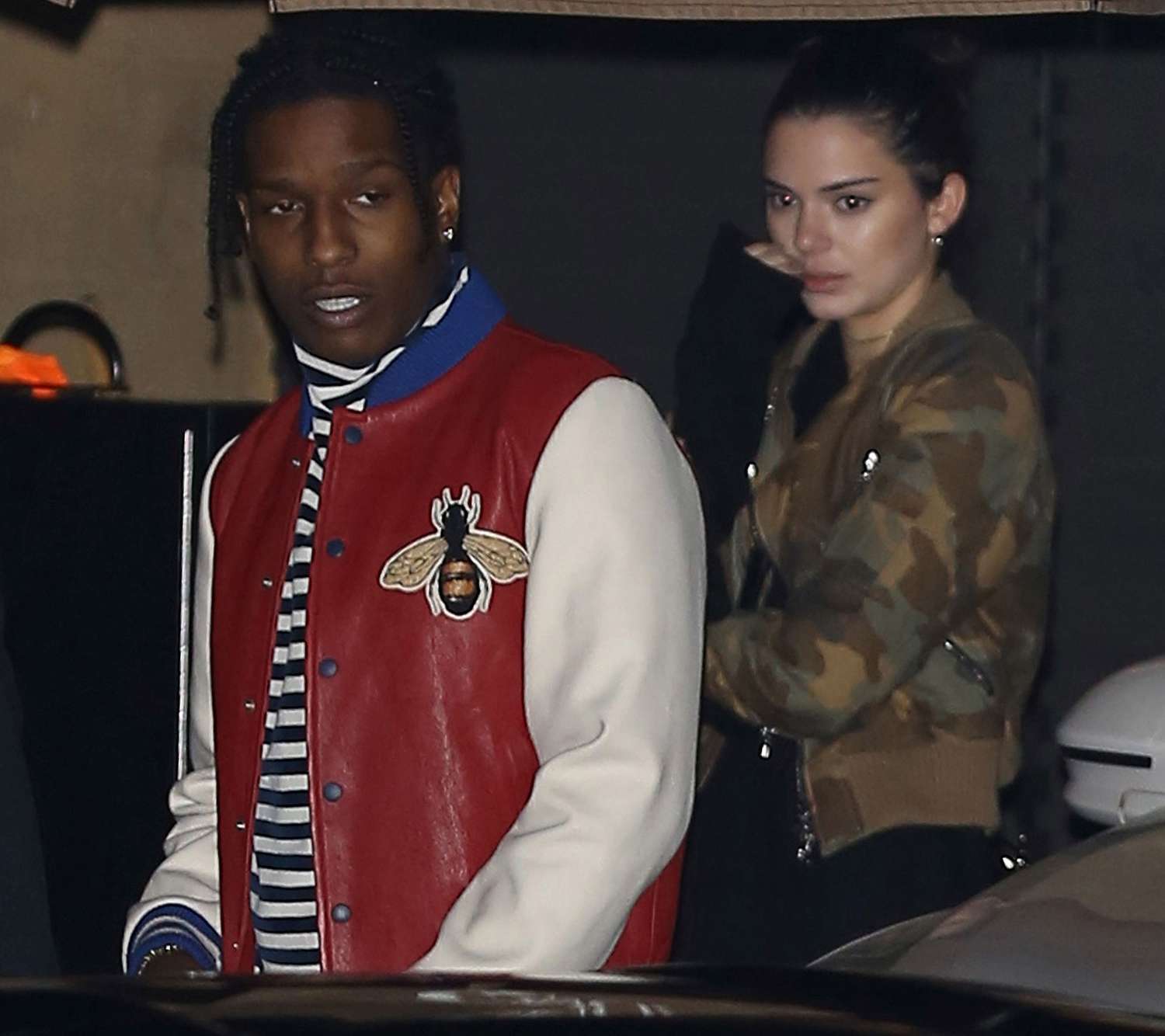 *EXCLUSIVE* Kendall Jenner and A$AP Rocky have a Date Night at Nobu Malibu