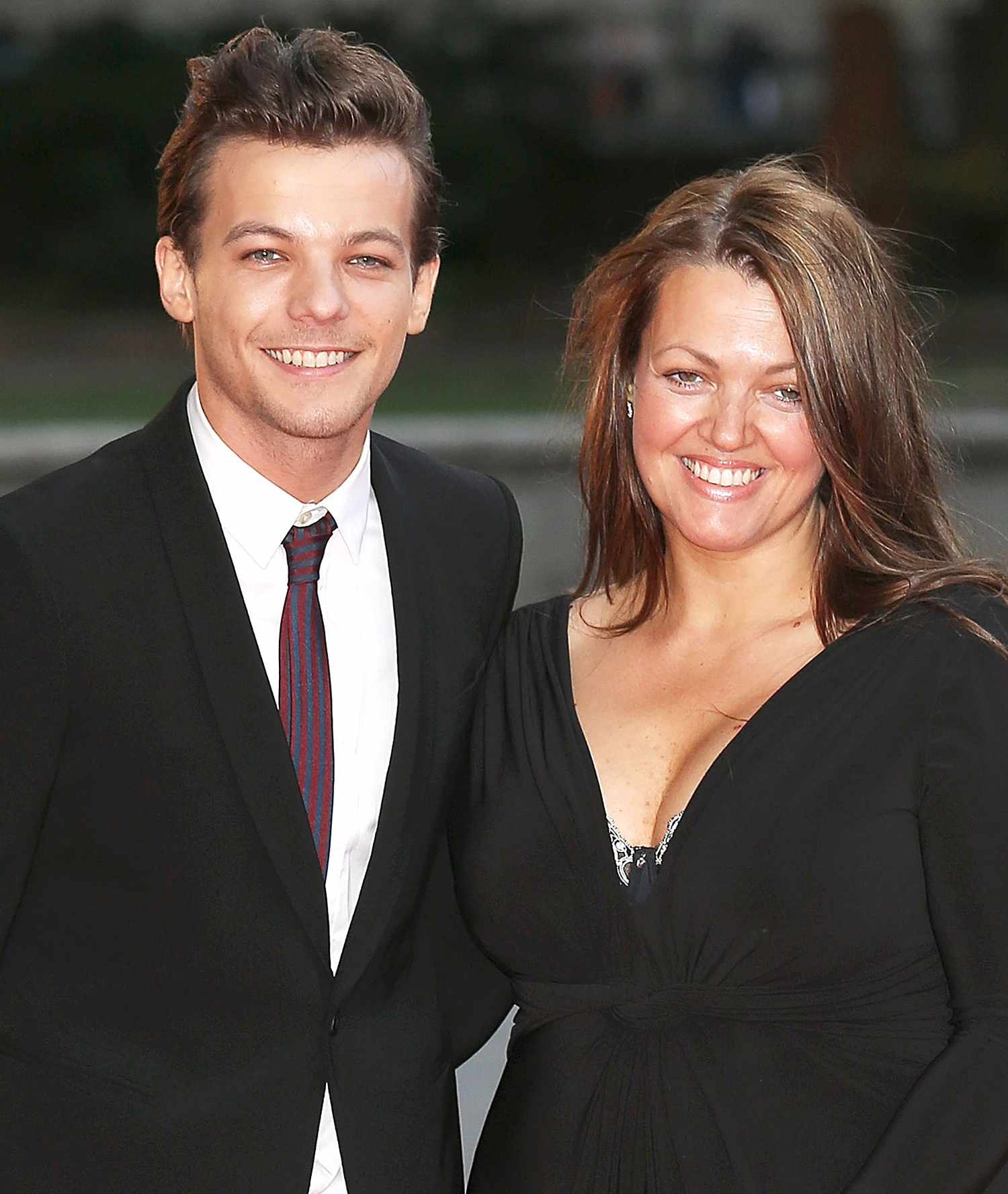 Louis Tomlinson and his mother Johannah Poulston