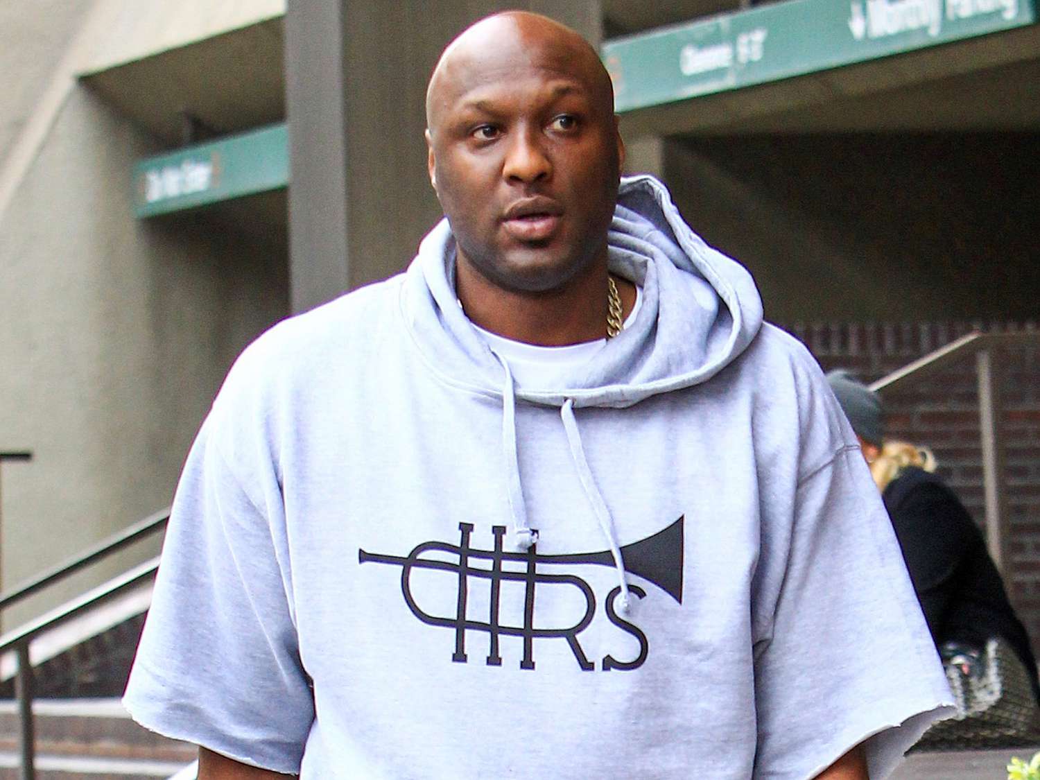 Lamar Odom Was Chatting And Laughing With Fans