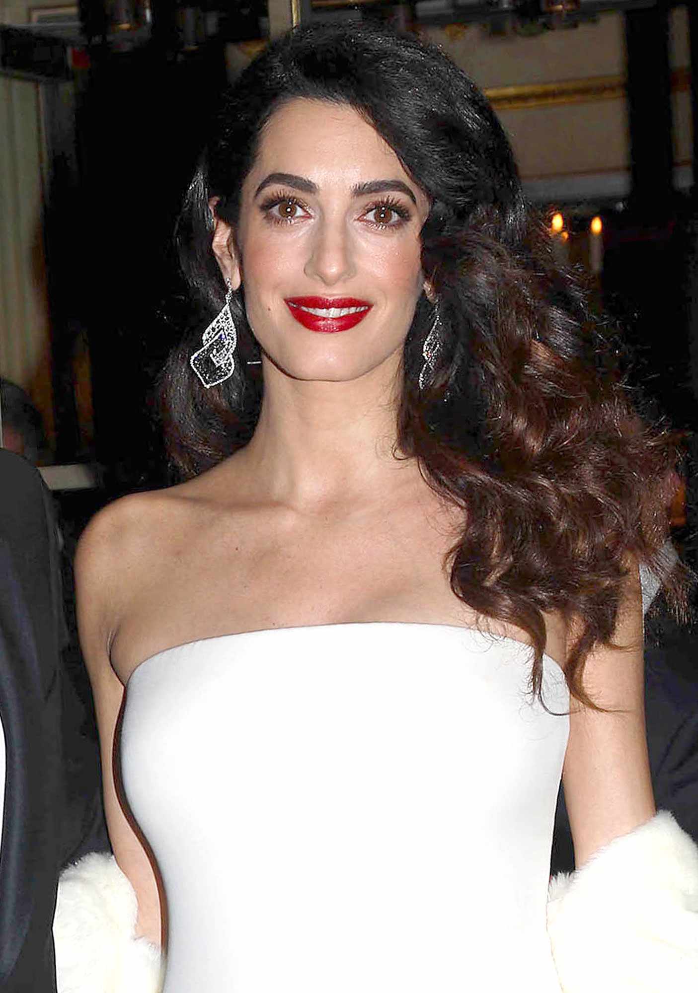 George Clooney and Amal Clooney Going to Cesars Ceremony in Paris