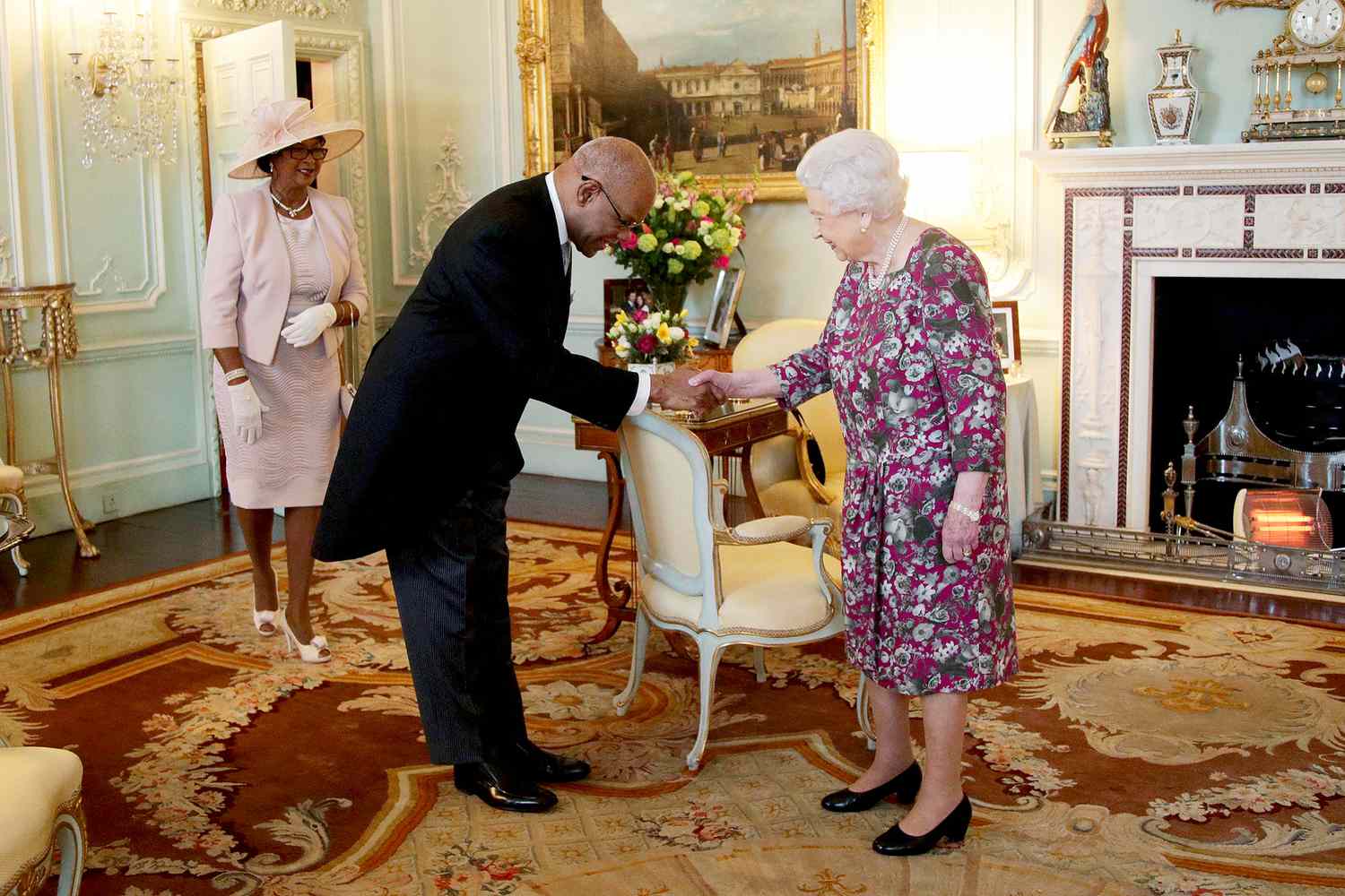 Audience with Queen Elizabeth II at Buckingham Palace