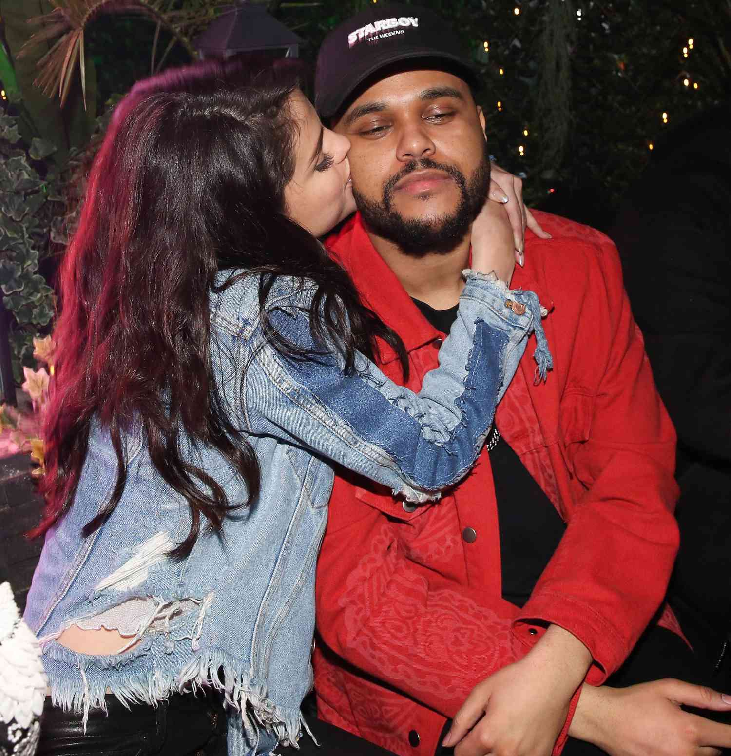 Selena Gomez & Boyfriend The Weeknd Share A Tender Moment