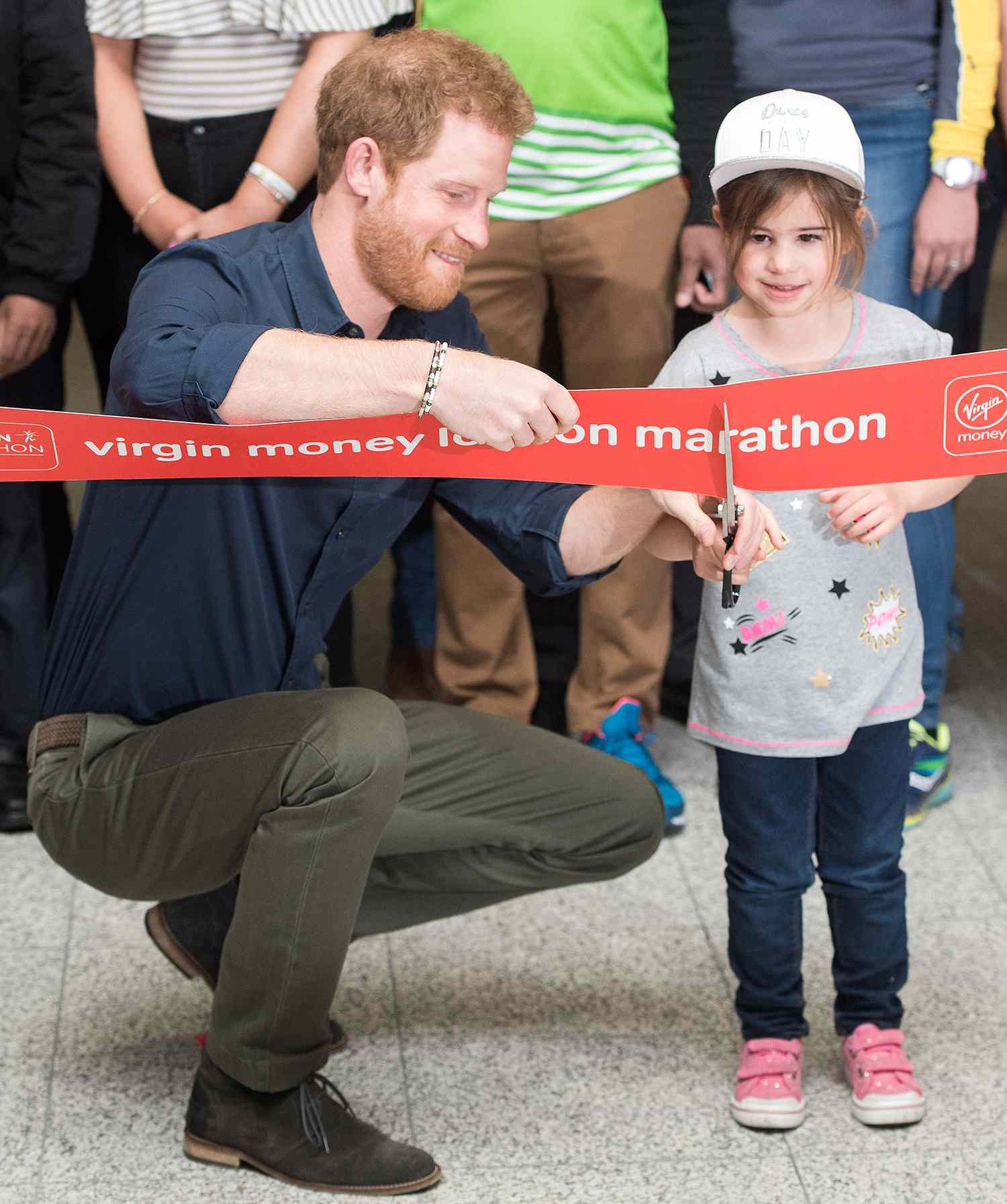 Prince Harry Opens The 2017 Virgin Money London Marathon Expo