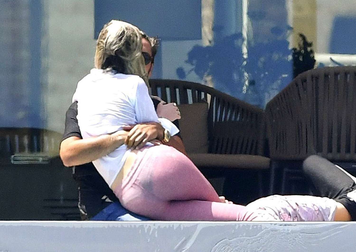 *PREMIUM-EXCLUSIVE* Bella Thorne and Scott Disick get Wet and Wild in the French Riviera