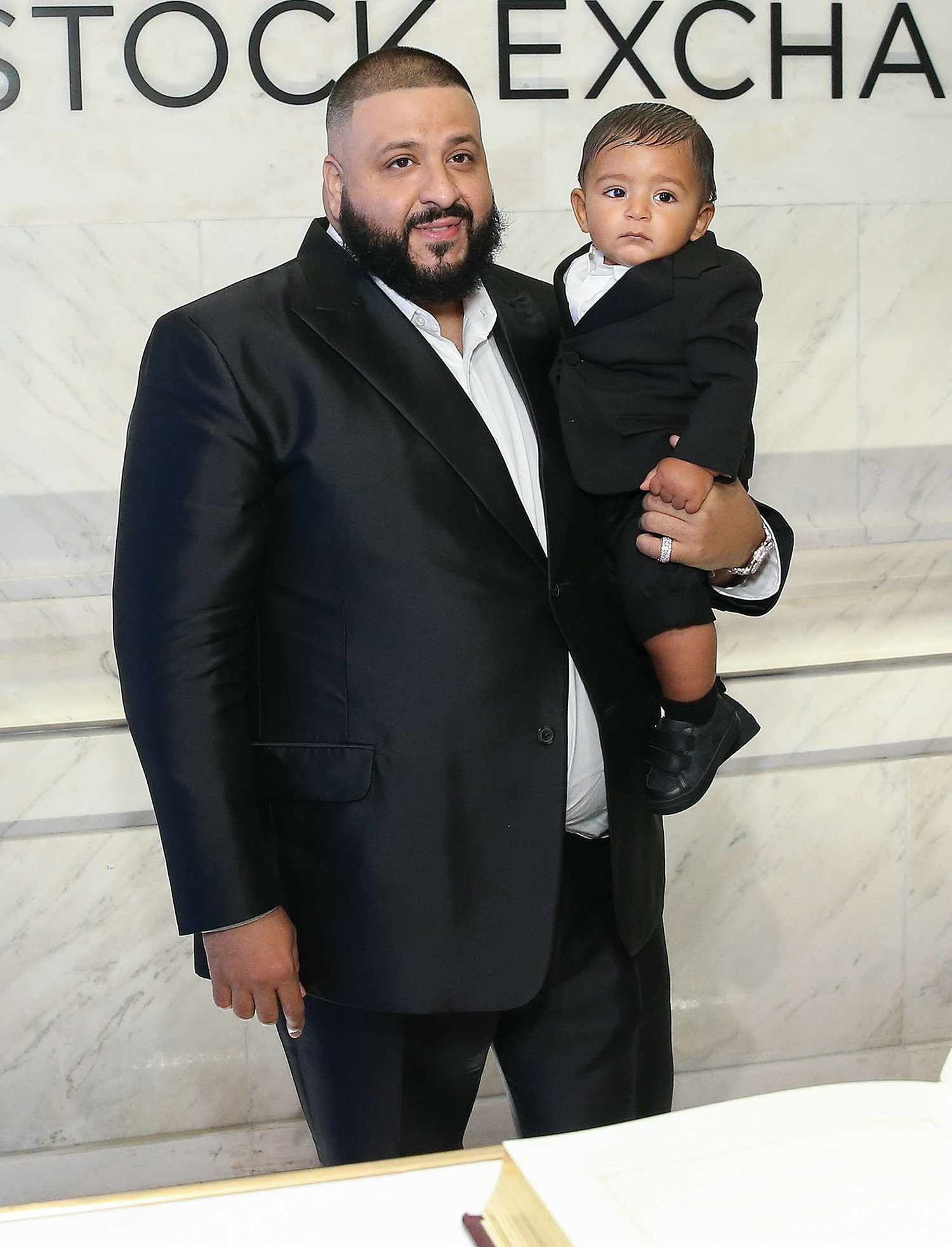 DJ Khaled Visits The New York Stock Exchange Opening Bell To Promote The Get Schooled "Keys To Success" Campaign