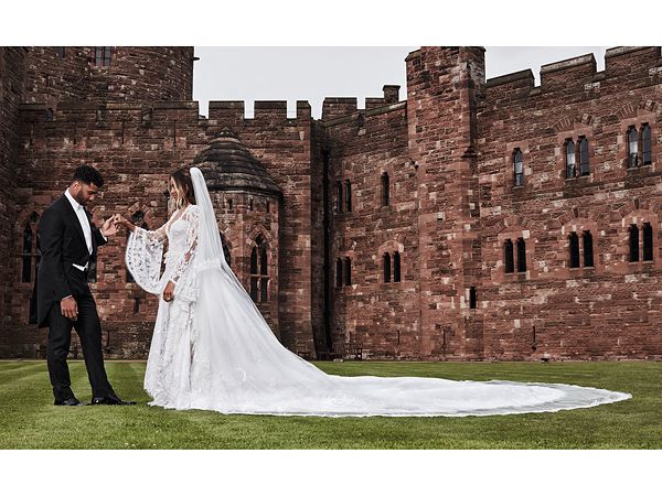 Ciara and Russell Wilson wedding photo