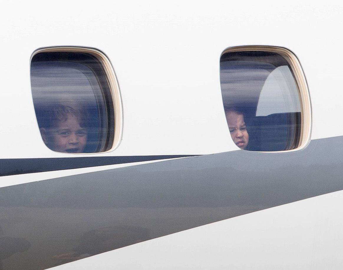The Duke and Duchess of Cambridge departure from Poland