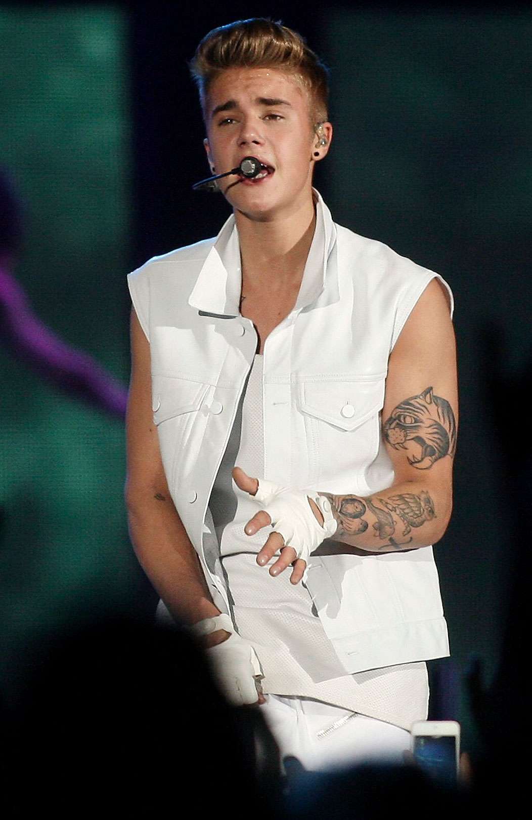 Justin Bieber Performs in Cape Town