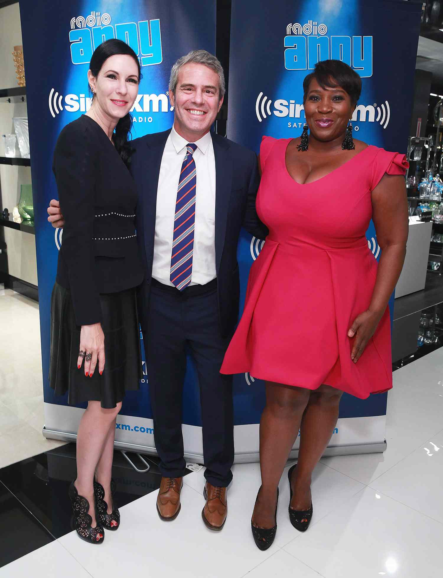 SiriusXM Host Bevy Smith Hosts A Radio Special Celebrating The Anniversary Of Andy Cohen's SiriusXM Channel Radio Andy At Bloomingdale's In New York City