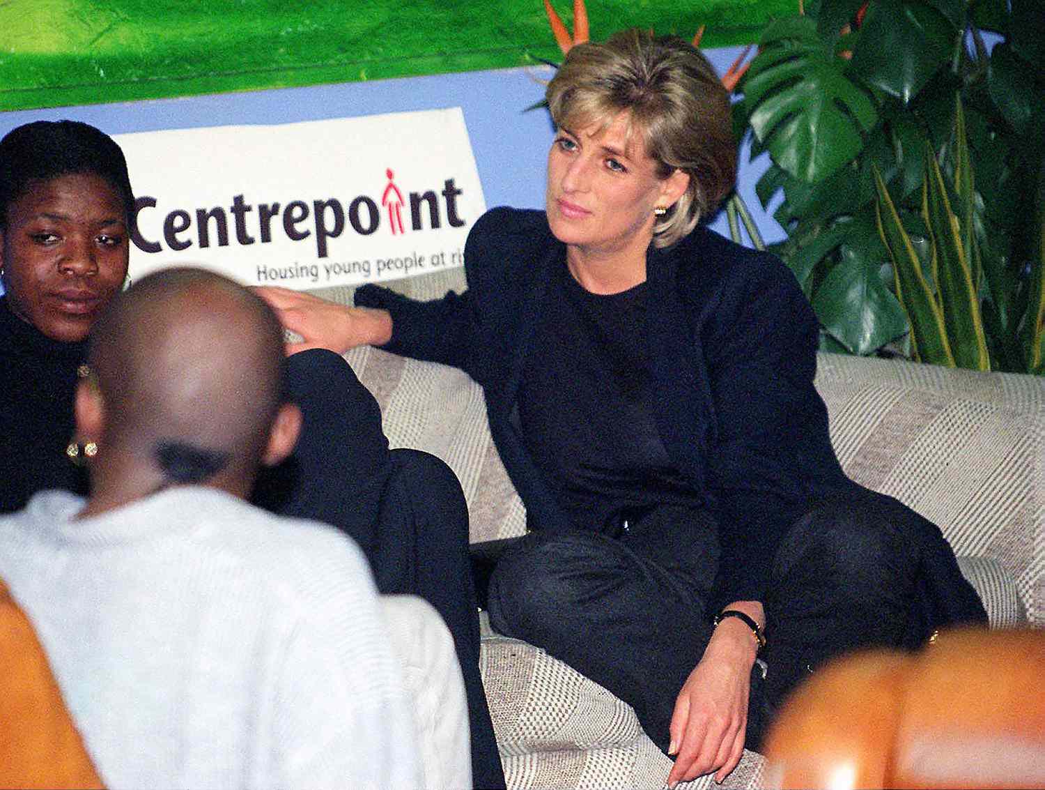 FILE PHOTO Princess Diana at Homeless Charity