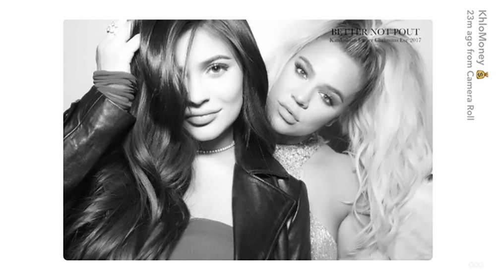 Khloe KardashianKylie Jenner/Snapchat