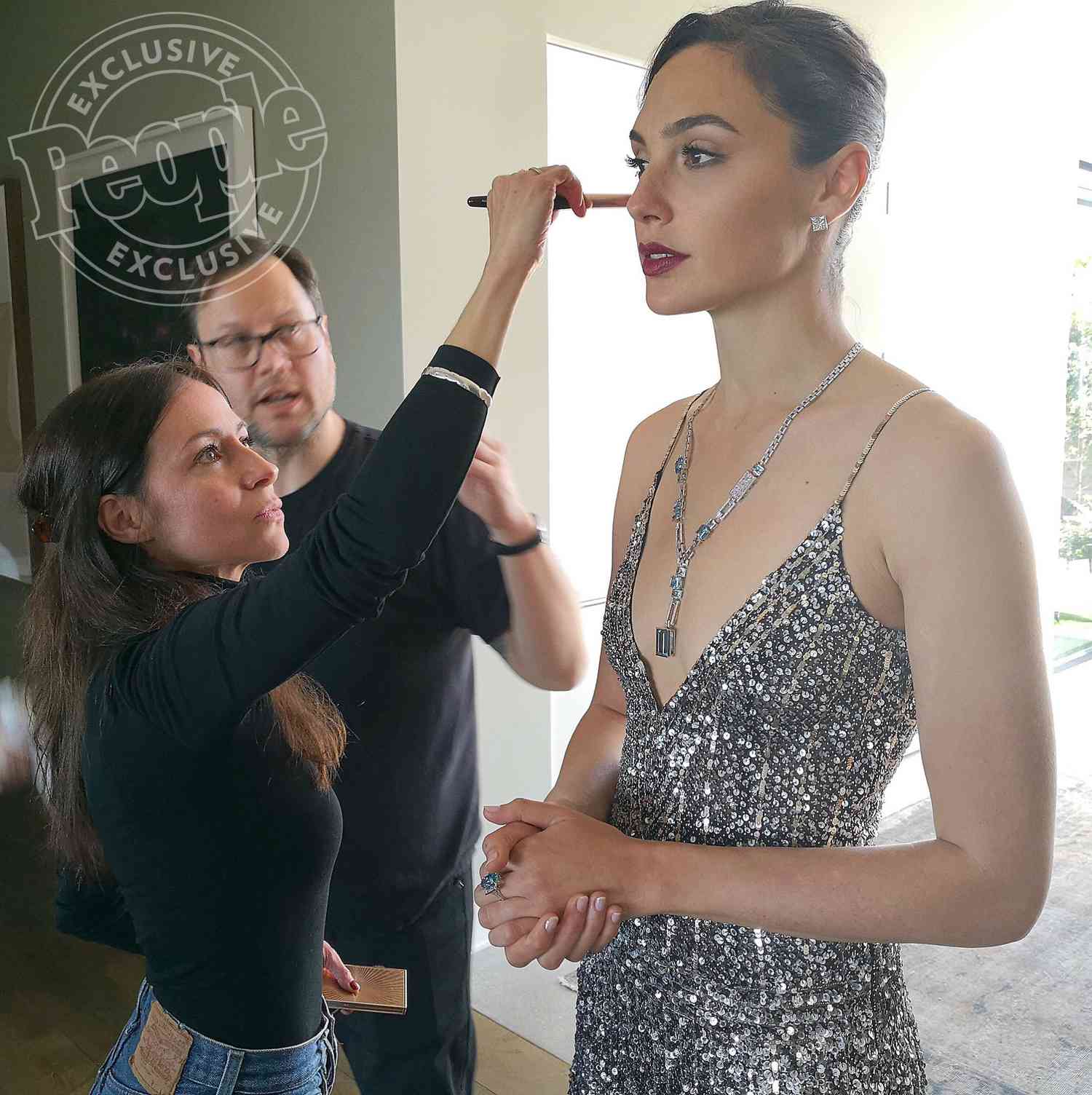 Exclusive Sneak Peek Of How Stars Got Glam People Com Yes gal gadot is an hollywood actor, model and. sneak peek of how stars got glam