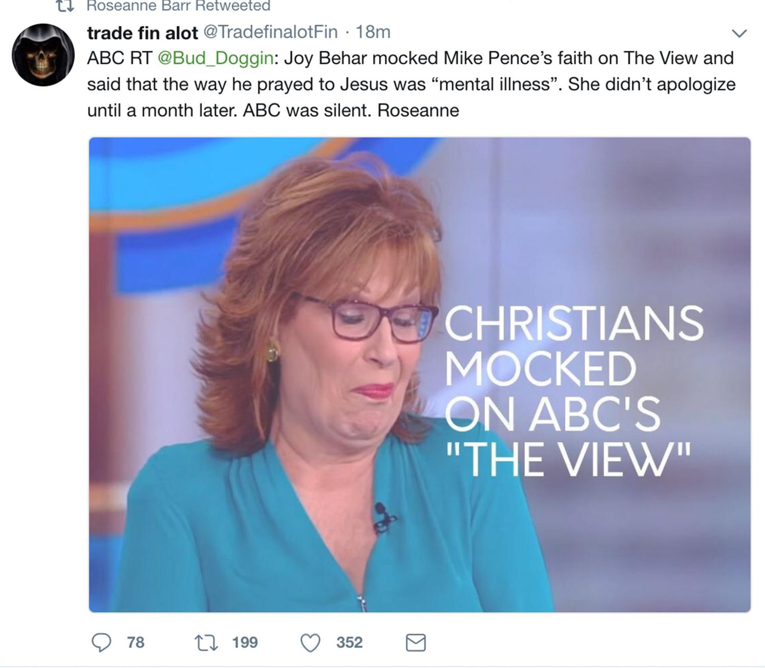 Roseanne Barr tweetsCredit: Roseanne Barr/Twitter