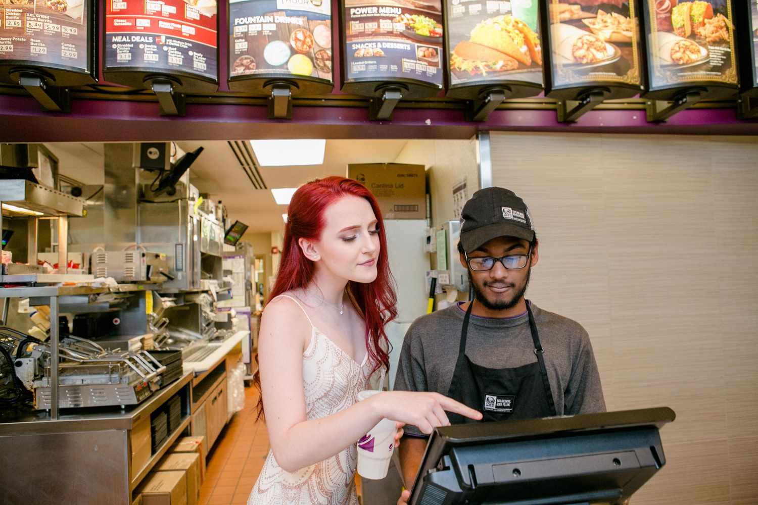 Prom Photos at Taco Bell CR: Rachel Beck Photography