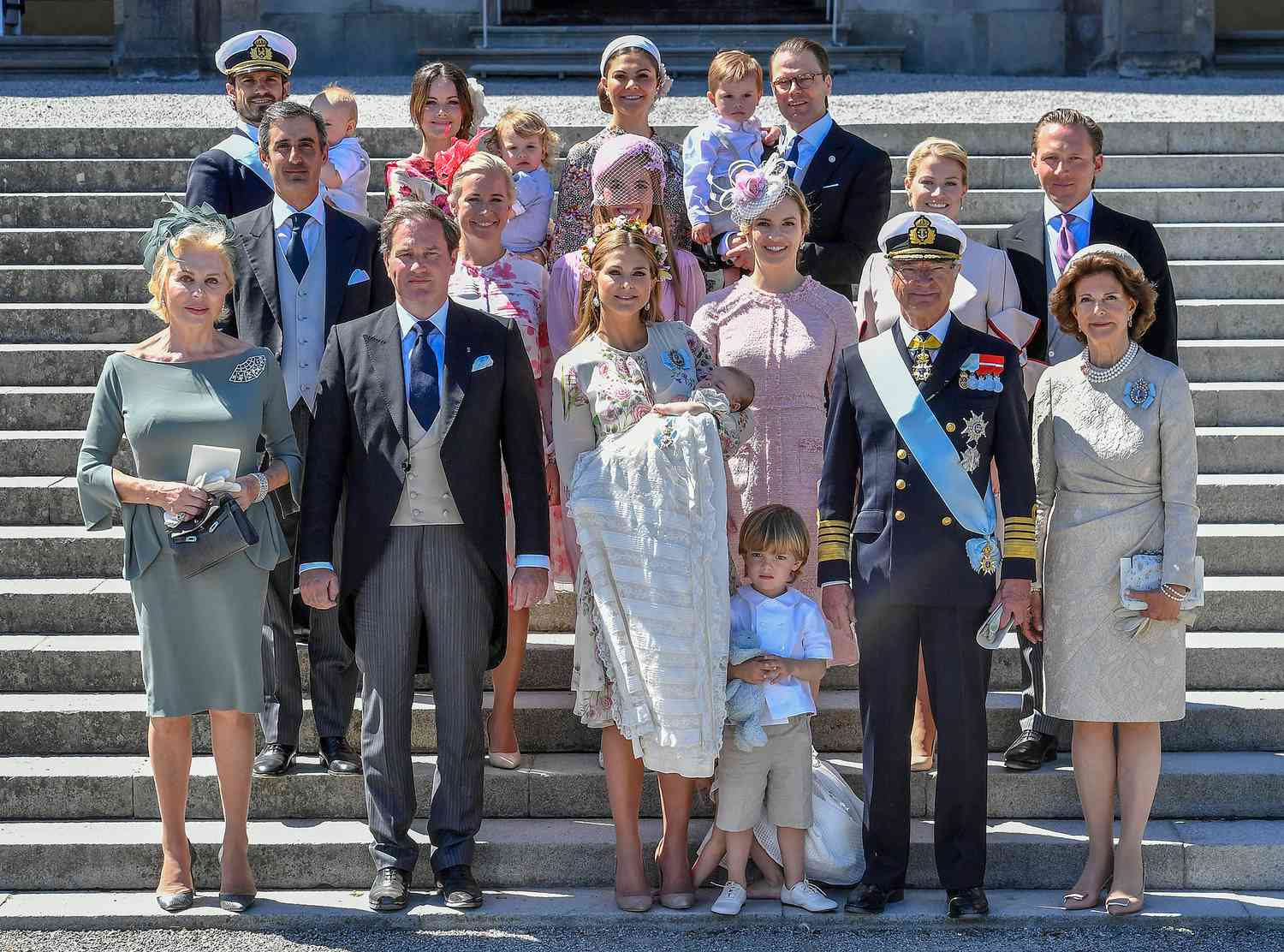 Princess Adrienne's christening ceremony, Stockholm, Sweden - 08 Jun 2018